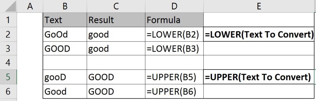 LOWER AND UPPER