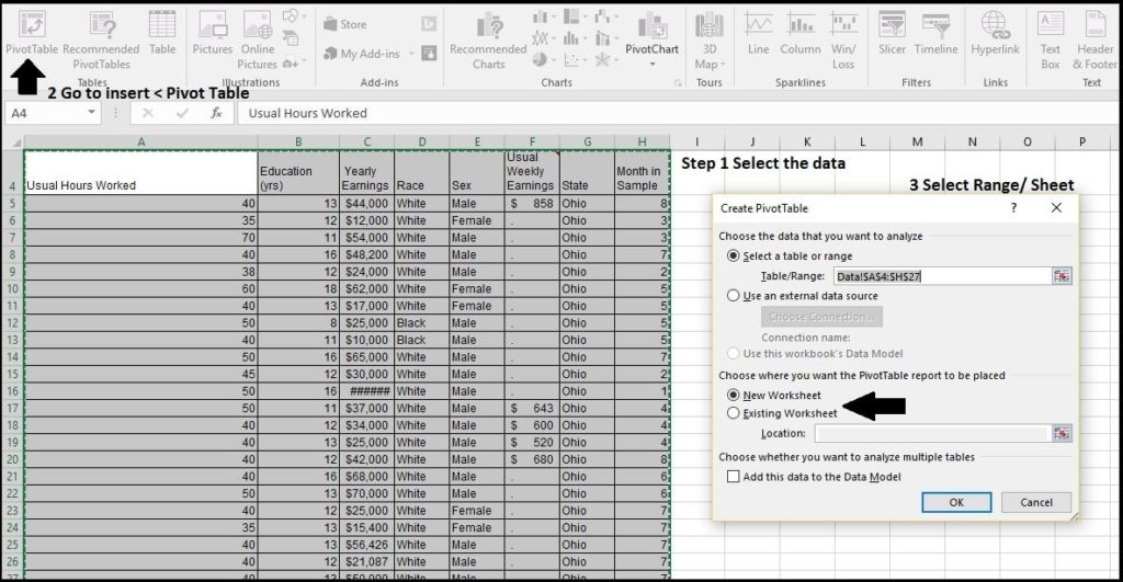 2 Insert pivot table-min